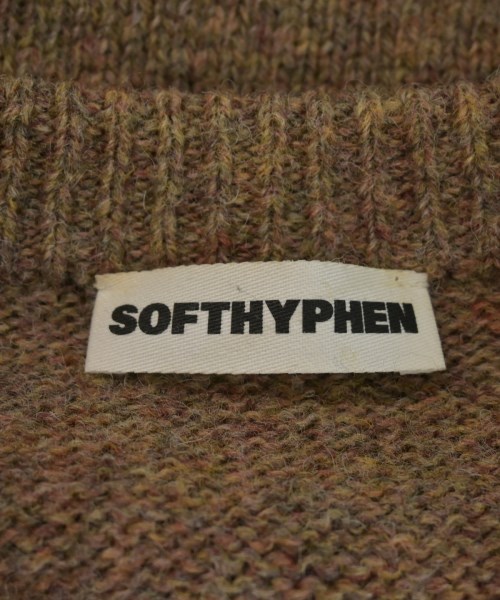 SOFTHYPHEN（ソフトハイフン）ニット・セーター 茶 サイズ:3(L位) メンズ/2200727541109