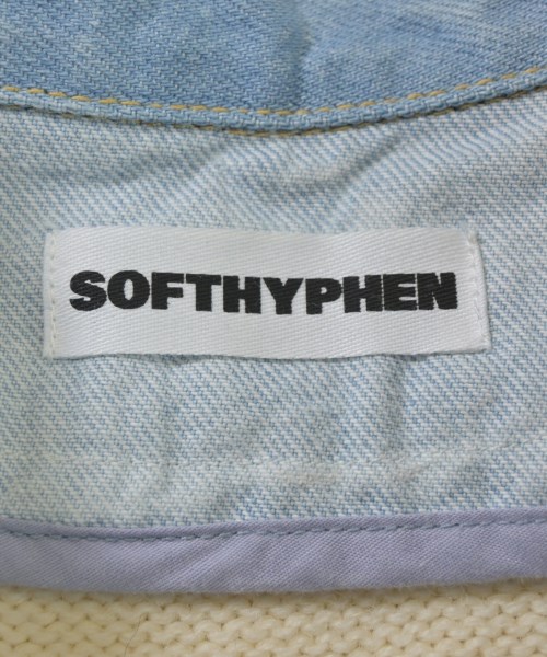 SOFTHYPHEN（ソフトハイフン）デニムジャケット ベージュ サイズ:2(M位) メンズ/2200686730019