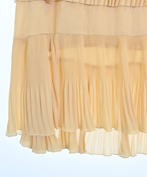 Stylevoice for xxx（スタイルヴォイスフォー）ひざ丈スカート オレンジ サイズ:F レディース/2200637276054