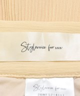 Stylevoice for xxx（スタイルヴォイスフォー）ひざ丈スカート オレンジ サイズ:F レディース/2200637276054