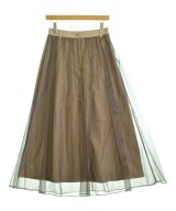 Stylevoice for xxx（スタイルヴォイスフォー）ロング・マキシ丈スカート 茶 サイズ:F レディース/2200689704024