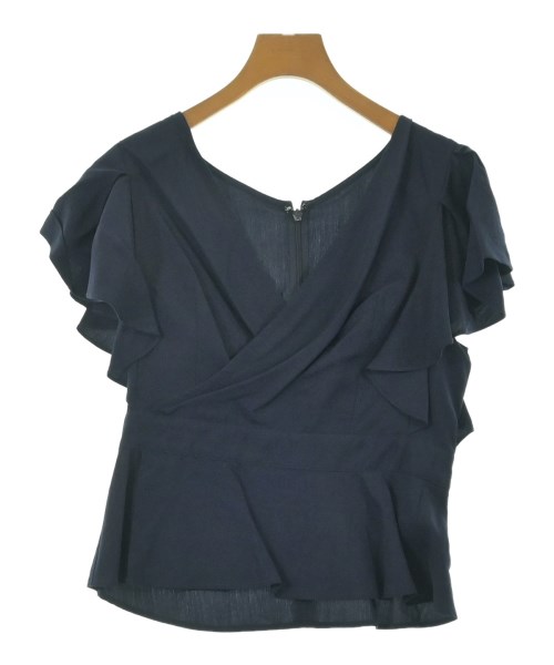 Stylevoice for xxx(スタイルヴォイスフォー)ブラウス 紺 サイズ:S/2200668942126
