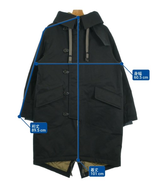 Theory Project（セオリープロジェクト）ダウンコート 黒 サイズ:XS メンズ/2200640207014