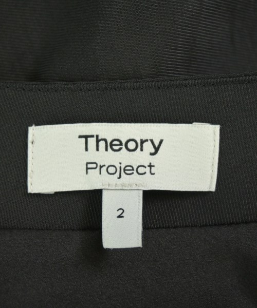 Theory Project（セオリープロジェクト）ひざ丈スカート 黒 サイズ:2(M位) レディース/2200704452114