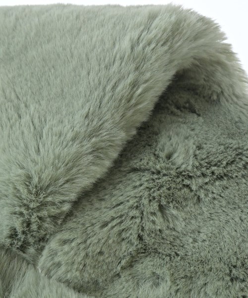 THINK FUR（シンクファー）マフラー 緑 サイズ:- レディース/2200728210127