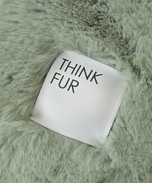 THINK FUR（シンクファー）マフラー 緑 サイズ:- レディース/2200728210127