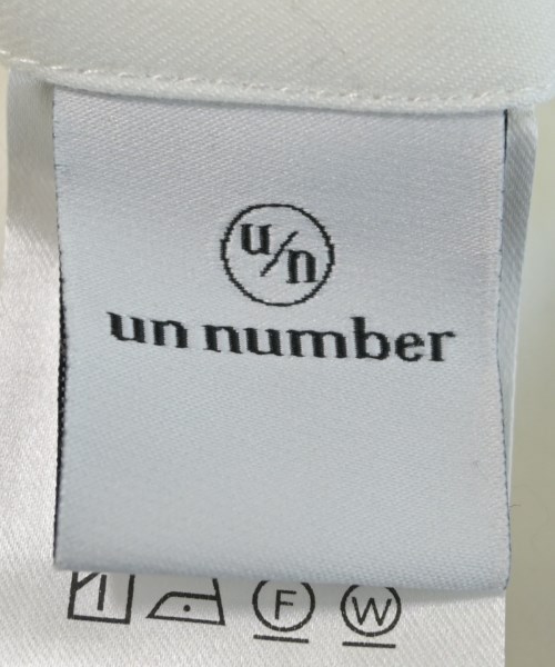 un number（アンナンバー）シャツワンピース 白 サイズ:F レディース/2200603383052