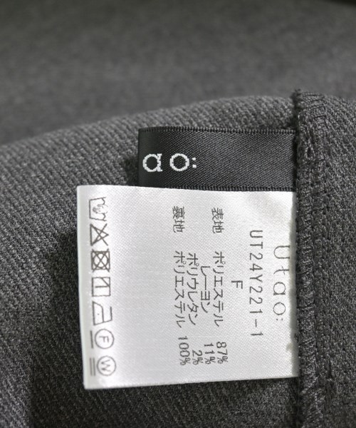 Utao:（ウタオ）ワンピース グレー サイズ:F レディース/2200703344120