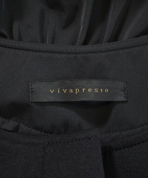 vivapresto（ヴィヴァプレスト）コート 黒 サイズ:38(M位) レディース/2200665513046