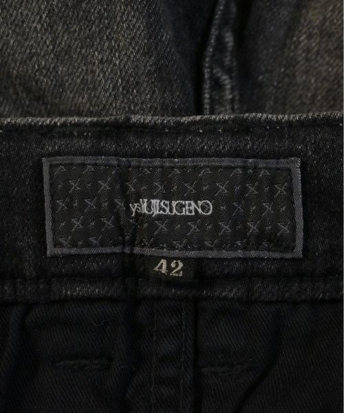 ys Yuji SUGENO（イースユウジスゲノ）デニムパンツ 黒 サイズ:42(XS位) メンズ/2200506867055