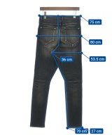 ys Yuji SUGENO（イースユウジスゲノ）デニムパンツ 黒 サイズ:42(XS位) メンズ/2200506867055