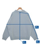 8ON8（エイトオンエイト）ニット・セーター 青 サイズ:S メンズ/2200670783205