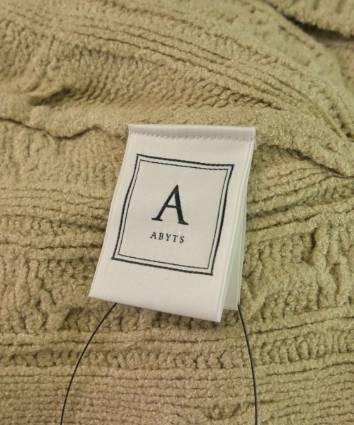 ABYTS（エーバイティエス）ニット・セーター ベージュ サイズ:1(S位) メンズ/2200639797052