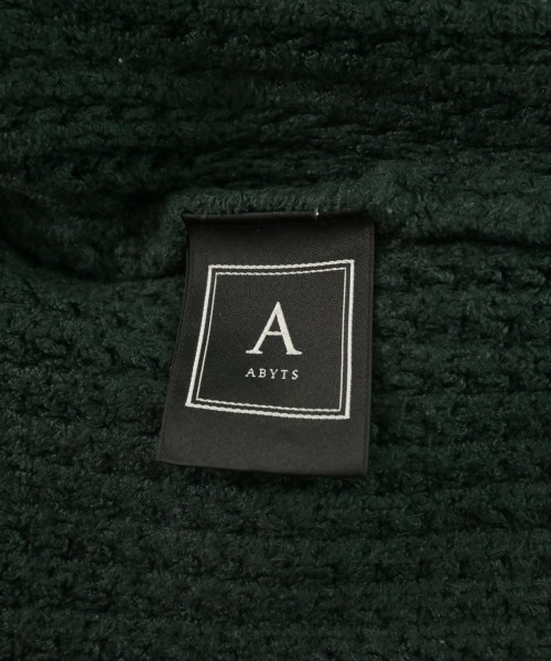 ABYTS（エーバイティエス）ニット・セーター 緑 サイズ:1(S位) メンズ/2200639797069