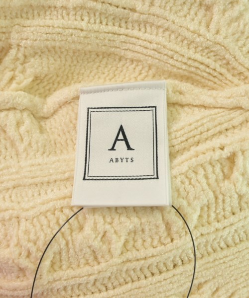 ABYTS（エーバイティエス）ニット・セーター 白 サイズ:1(S位) メンズ/2200639797083