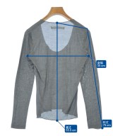 ALBERTO MARANI（アルベルトマラニ）Tシャツ・カットソー グレー サイズ:38(S位) レディース/2200690640083