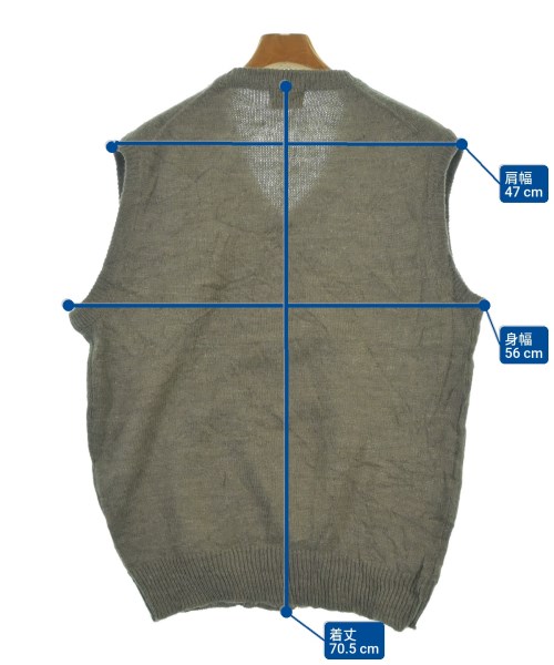 ARROW（アロー）ベスト グレー サイズ:L メンズ/2200626177072