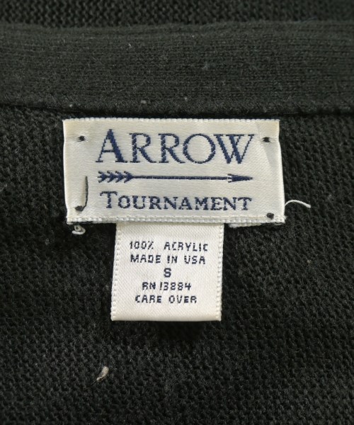 ARROW（アロー）カーディガン 黒 サイズ:S メンズ/2200734521019