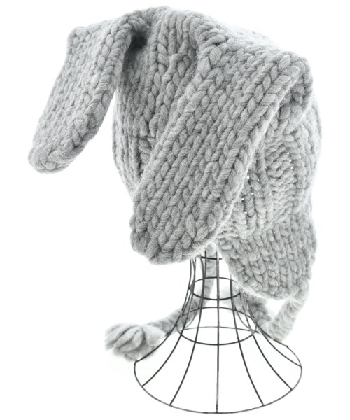 automills（オートミルズ）ニットキャップ・ビーニー グレー サイズ:F レディース/2200637229852