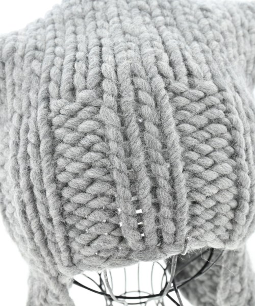 automills（オートミルズ）ニットキャップ・ビーニー グレー サイズ:F レディース/2200637229876