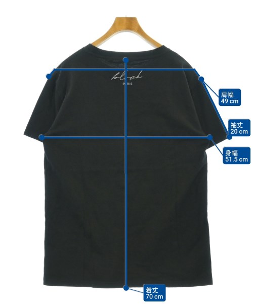 BLVCK PARIS（ブラックパリ）Tシャツ・カットソー 黒 サイズ:XL メンズ/2200622266107