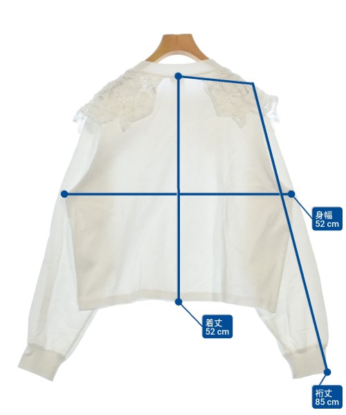 buoybuoy（ブイブイ）Tシャツ・カットソー 白 サイズ:F レディース/2200634281051