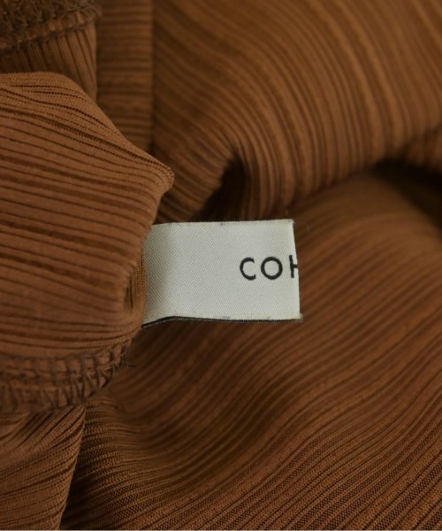 COHINA（コヒナ）タンクトップ 茶 サイズ:F レディース/2200656027019