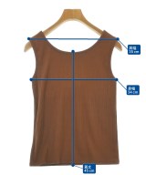 COHINA（コヒナ）タンクトップ 茶 サイズ:F レディース/2200656027019