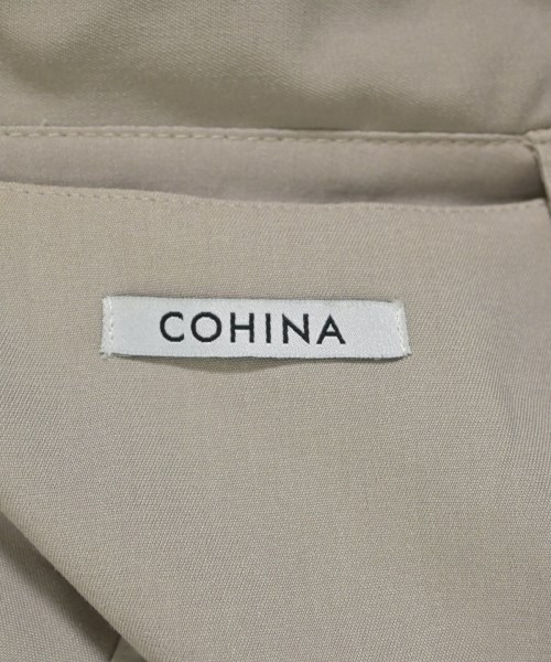 COHINA（コヒナ）トレンチコート ベージュ サイズ:F レディース/2200660067025