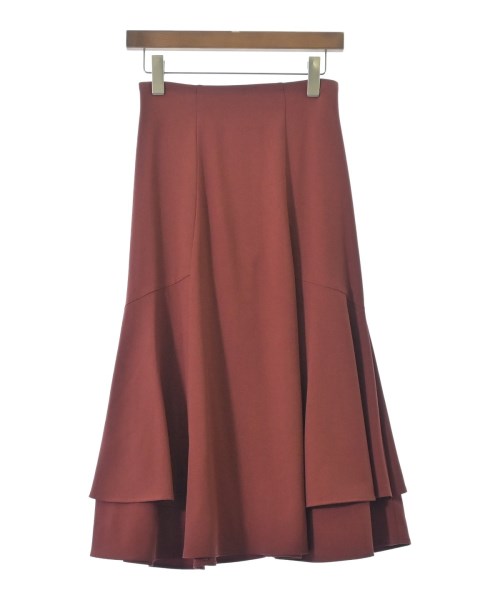 COHINA(コヒナ)ロング・マキシ丈スカート 赤 サイズ:S/2200659645067