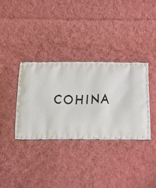 COHINA（コヒナ）ピーコート ピンク サイズ:M レディース/2200708562192