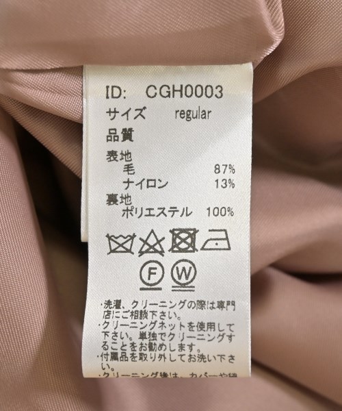 COHINA（コヒナ）ピーコート ピンク サイズ:M レディース/2200708562192