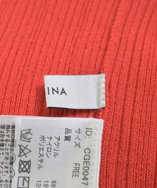 COHINA（コヒナ）タンクトップ 赤 サイズ:F レディース/2200645951042