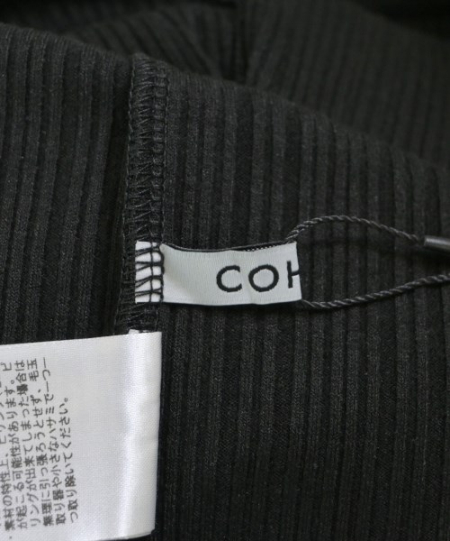 COHINA（コヒナ）Tシャツ・カットソー 黒 サイズ:F レディース/2200645951059