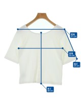 COHINA（コヒナ）Tシャツ・カットソー 白 サイズ:F レディース/2200645951066