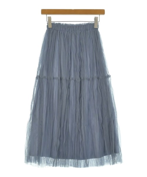 COHINA(コヒナ)ロング・マキシ丈スカート 青 サイズ:F/2200645951097