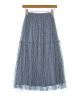 COHINA（コヒナ）ロング・マキシ丈スカート 青 サイズ:F レディース/2200645951097