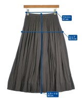 COHINA（コヒナ）ロング・マキシ丈スカート グレー サイズ:-(XS位) レディース/2200645951103