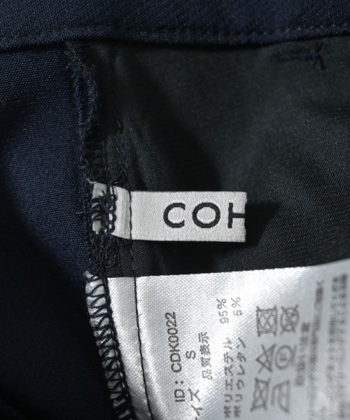 COHINA（コヒナ）スラックス 紺 サイズ:S レディース/2200645951127
