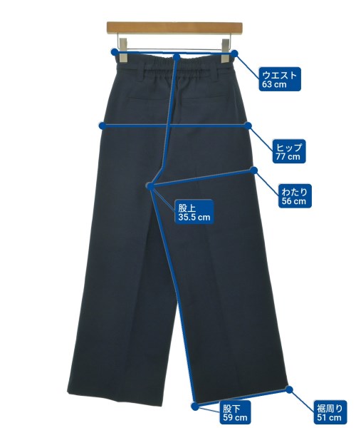 COHINA（コヒナ）スラックス 紺 サイズ:S レディース/2200645951127