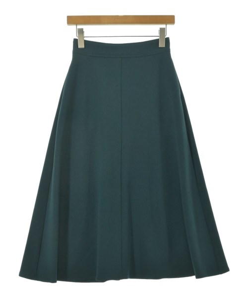 COHINA(コヒナ)ロング・マキシ丈スカート 緑 サイズ:regular-S(M位)/2200645951172