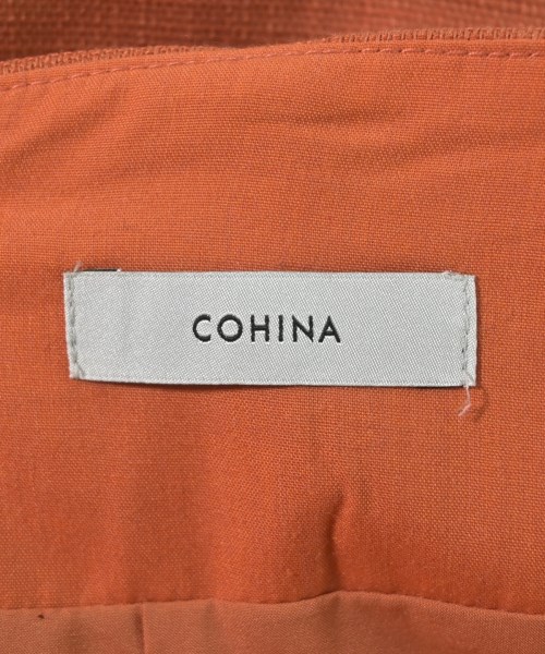 COHINA（コヒナ）ロング・マキシ丈スカート オレンジ サイズ:S レディース/2200645951189