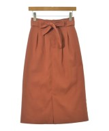 COHINA（コヒナ）ロング・マキシ丈スカート オレンジ サイズ:S レディース/2200645951189