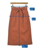 COHINA（コヒナ）ロング・マキシ丈スカート オレンジ サイズ:S レディース/2200645951189