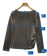 COHINA（コヒナ）Tシャツ・カットソー 茶 サイズ:F レディース/2200664733063