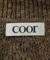 COOR（クール）ニット・セーター 茶 サイズ:M メンズ/2200708474105