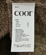COOR（クール）ニット・セーター 茶 サイズ:M メンズ/2200708474105