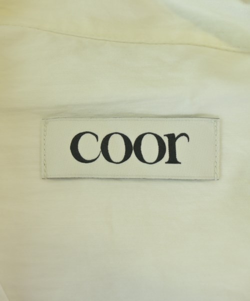 COOR（クール）カジュアルシャツ 白 サイズ:M メンズ/2200721469072