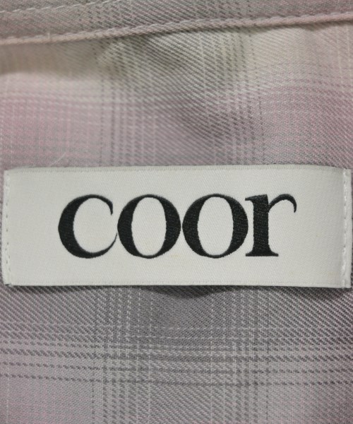 COOR（クール）カジュアルシャツ グレー サイズ:M メンズ/2200720003185