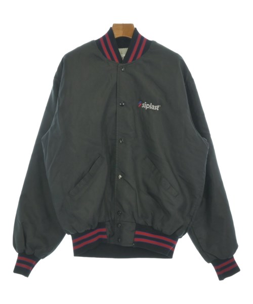 DeLong(デロング)スタジャン 黒 サイズ:L/2200675425018